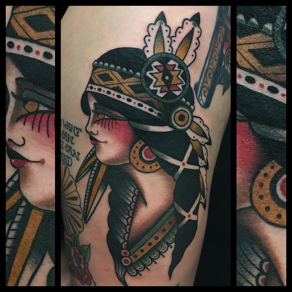 Tip 96 About Indian Warrior Tattoo Best In Daotaonec