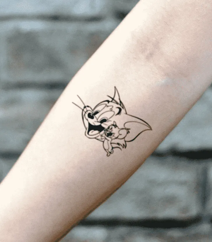 Tom And Jerry Tattoo Tattoo Designs Men Tattoo Designs Matching