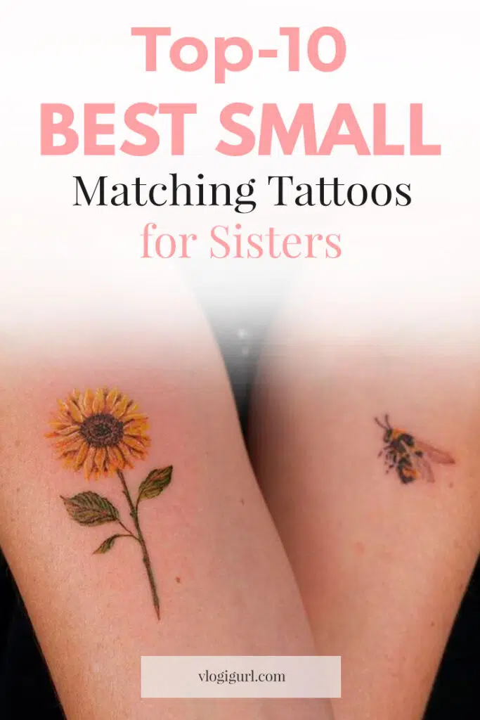 Top 10 Best Small Matching Tattoos For Sisters Vlogigurl