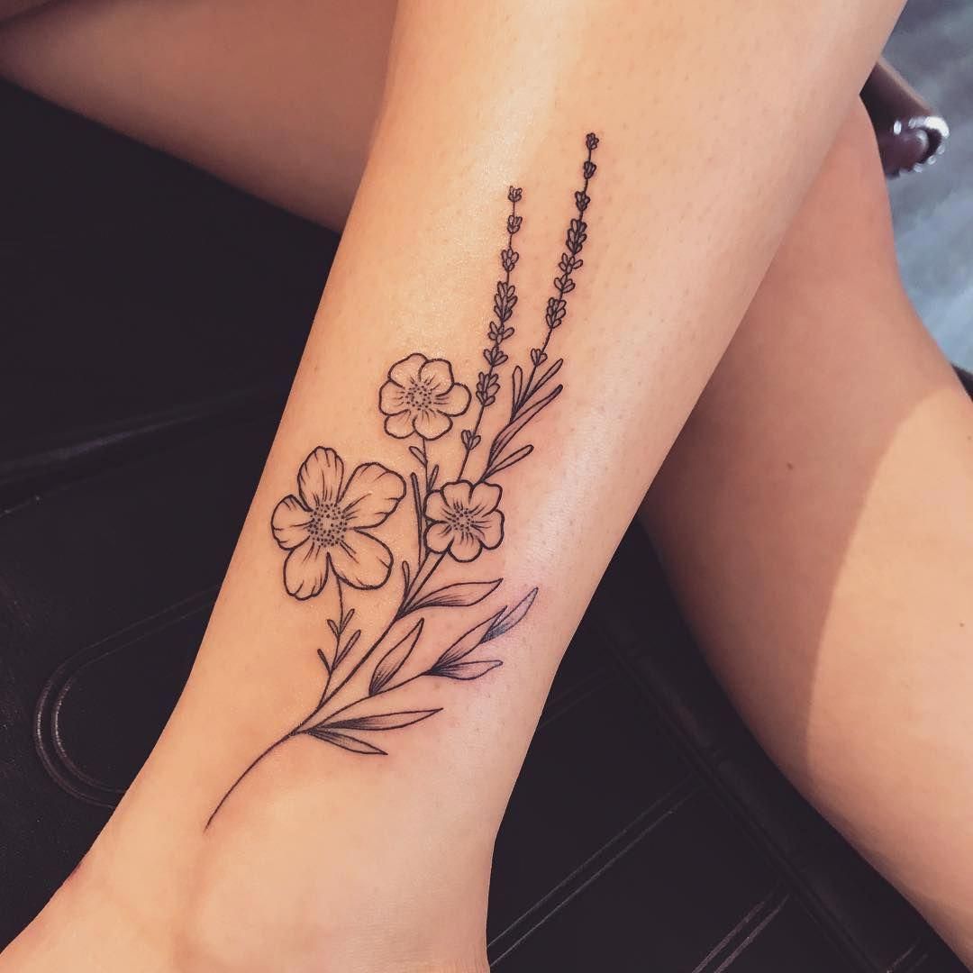 Top 10 Wildflower Tattoo Ideas And Inspiration