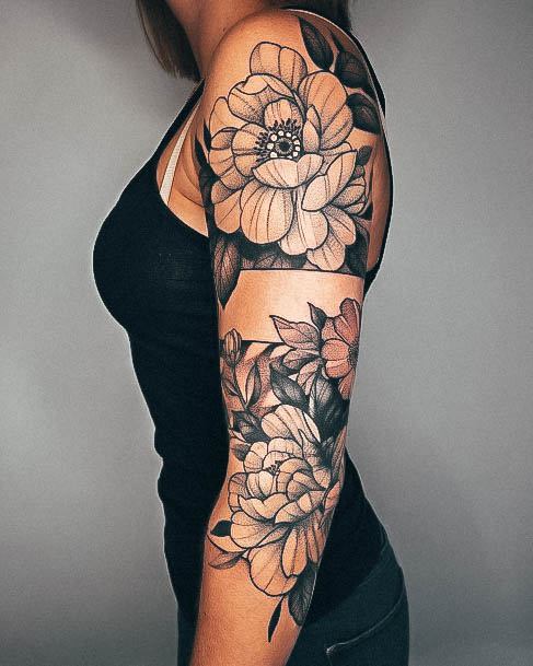 Top 100 Best Armband Tattoos For Women Upper Arm Design Ideas