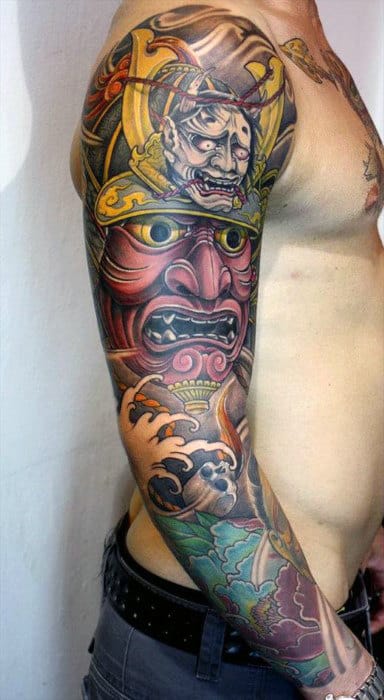 Top 103 Samurai Mask Tattoo Ideas 2021 Inspiration Guide