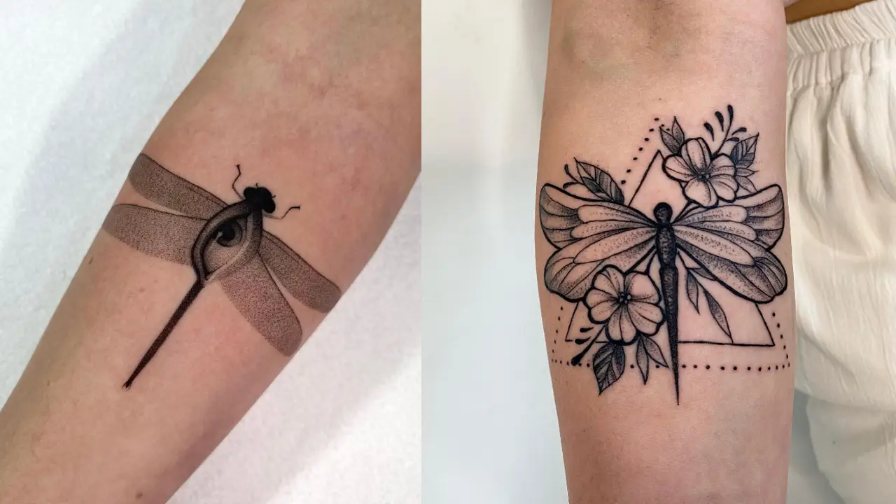 Top 15 Beautiful Dragonfly Tattoo Designs And Ideas