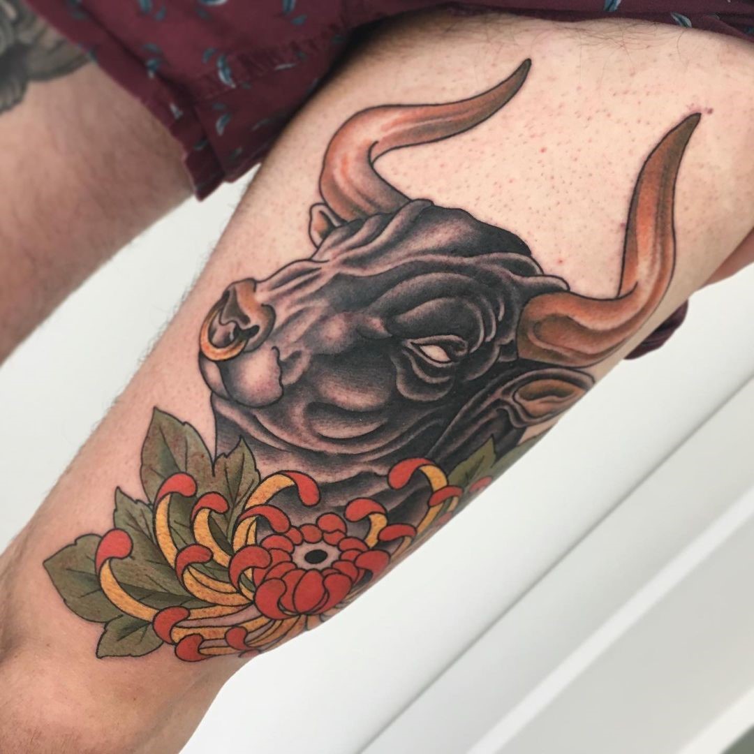 Top 32 Aggressive Bull Tattoo Design Ideas 2023 Updated Saved Tattoo