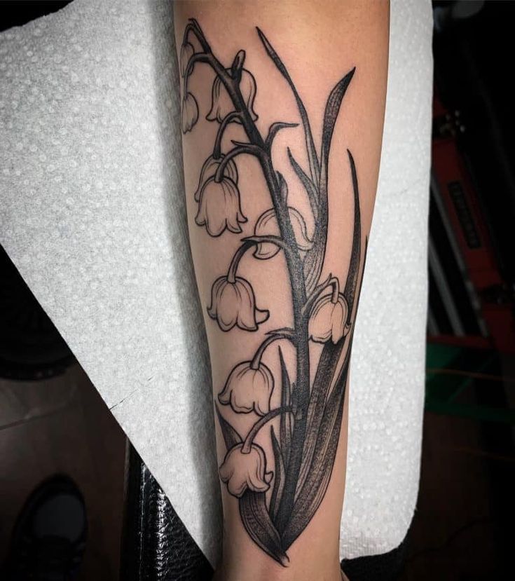 Top 37 Lily Of The Valley Tattoo Ideas 2021 Inspiration Guide