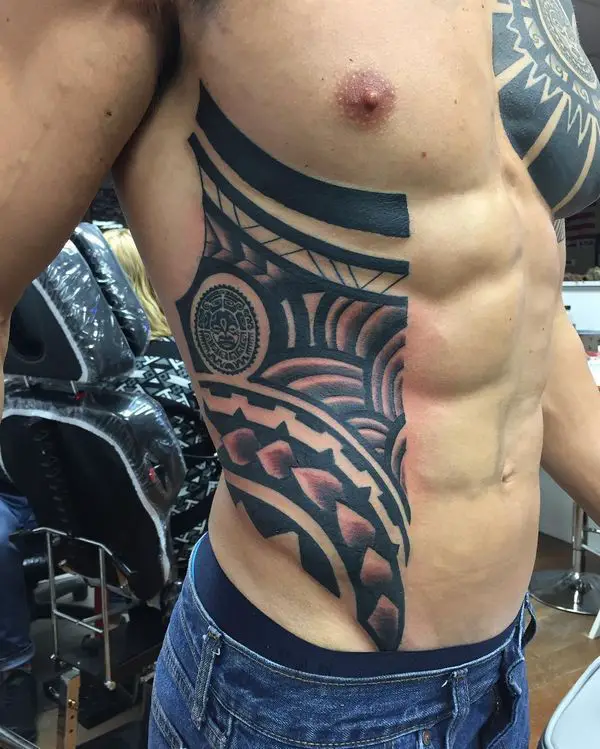 Top 40 Best Rib Tattoos For Men