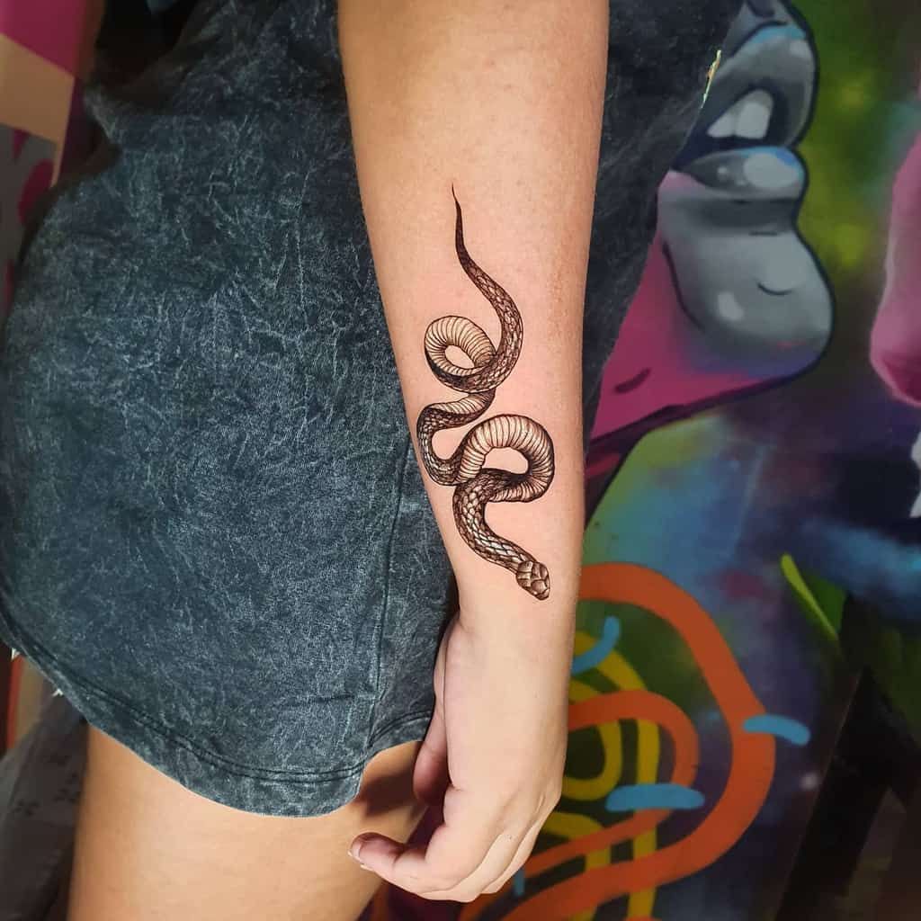 Top 41 Best Snake Arm Tattoo Ideas 2021 Inspiration Guide