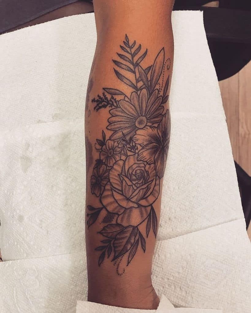 Top 53 Best Aster Flower Tattoo Ideas 2021 Inspiration Guide