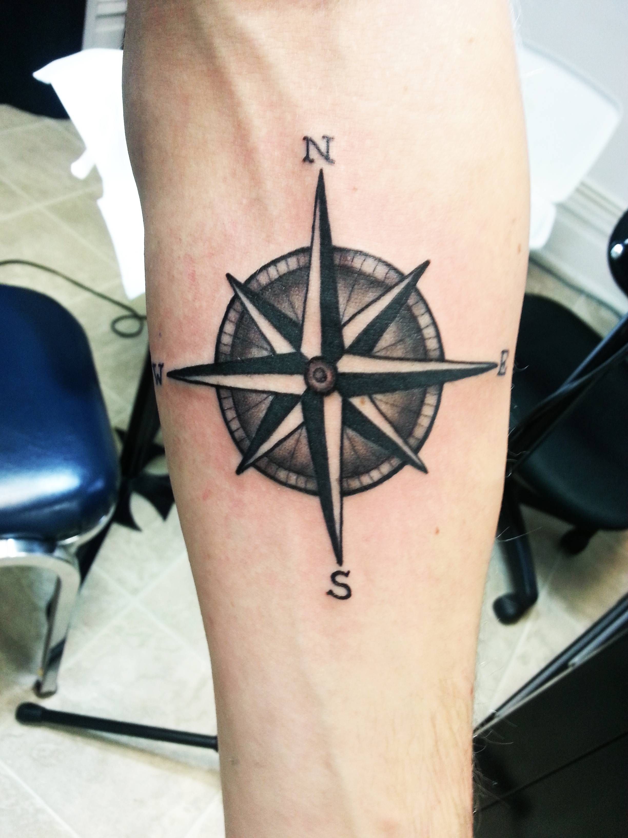 Top 58 Compass Tattoos