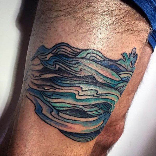 Top 60 Wave Tattoo Design Ideas 2021 Inspiration Guide