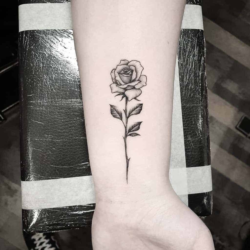 Top 71 Best Small Rose Tattoo Ideas 2021 Inspiration Guide