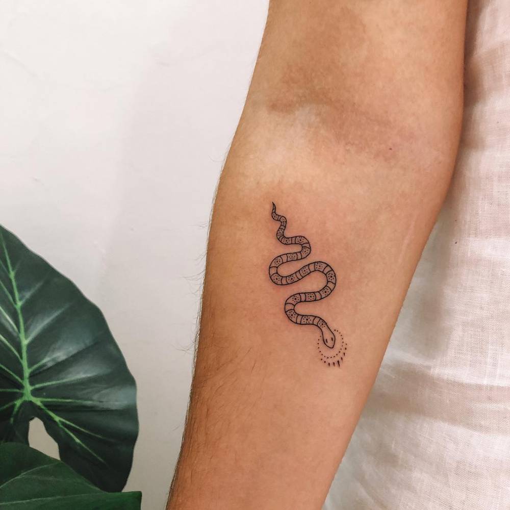 Top 72 Forearm Tattoo Snake Super Hot In Cdgdbentre