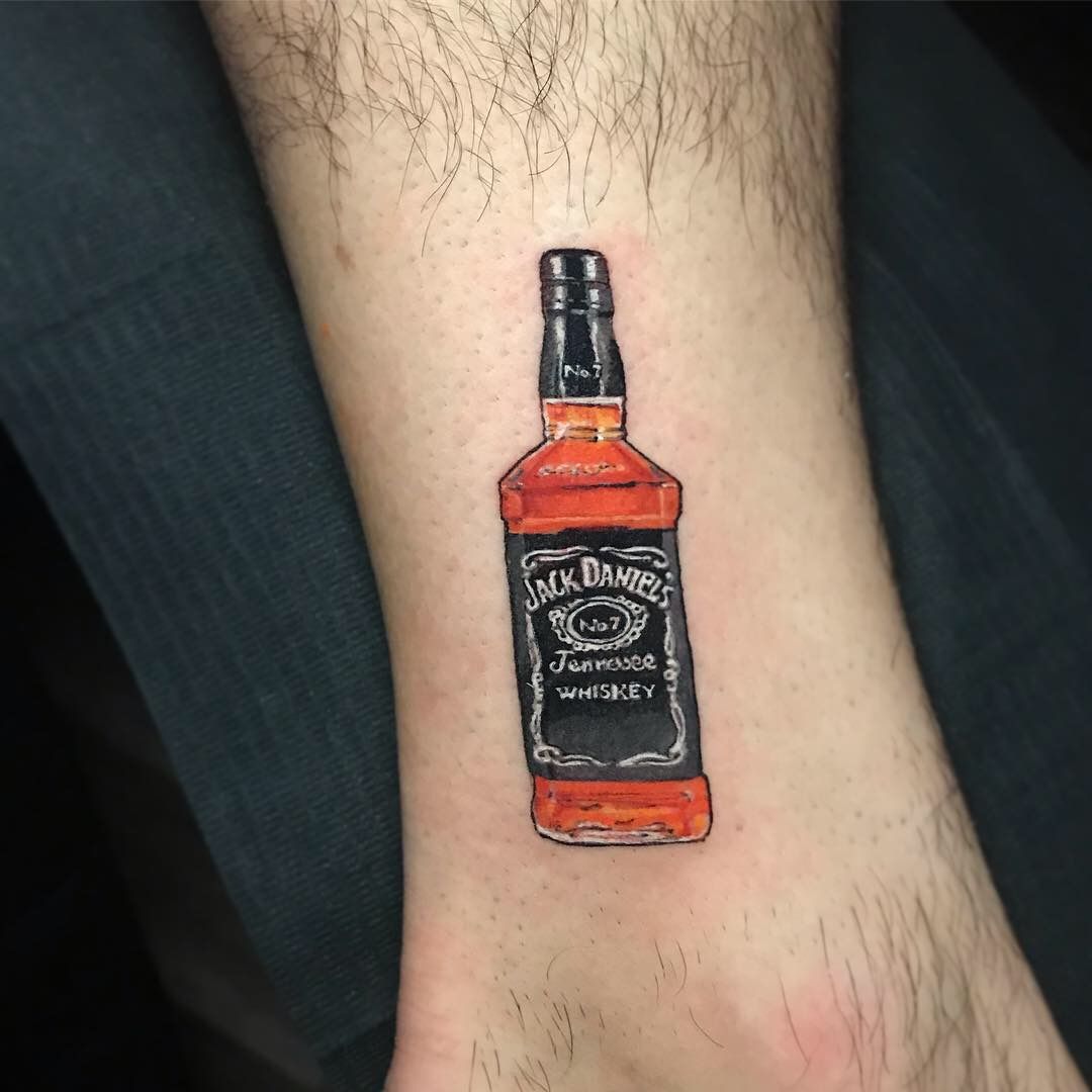 Top 72 Whiskey Bottle Tattoo In Eteachers