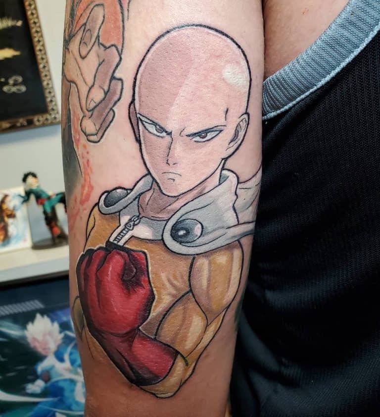 Top 77 Best One Punch Man Tattoo Ideas 2020 Inspiration Guide