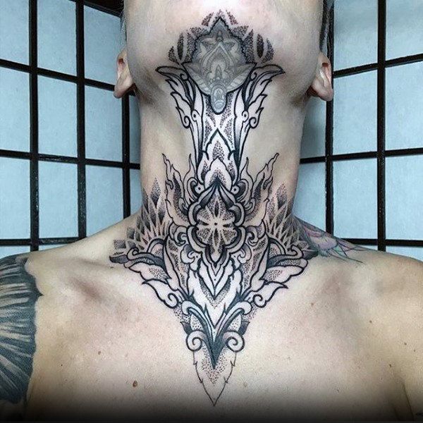 Top 79 Best Throat Tattoos Ideas 2021 Inspiration Guide