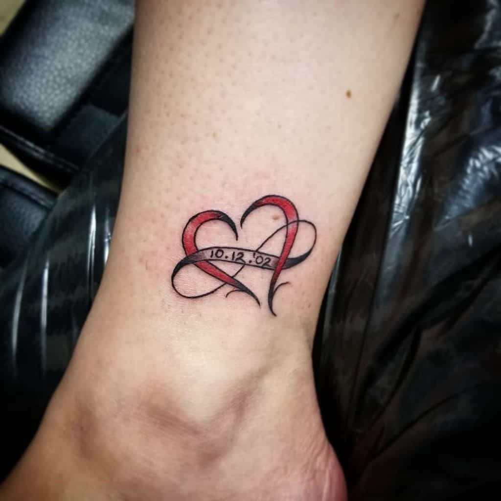 Top 79 Family Infinity Heart Tattoo In Coedo Com Vn