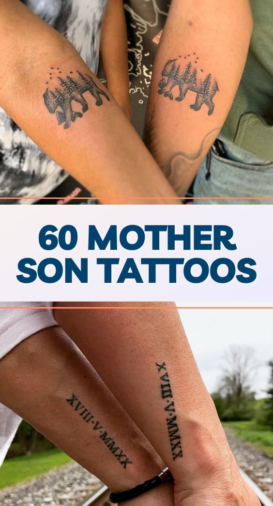 Top 80 Son And Mum Tattoo 3Tdesign Edu Vn