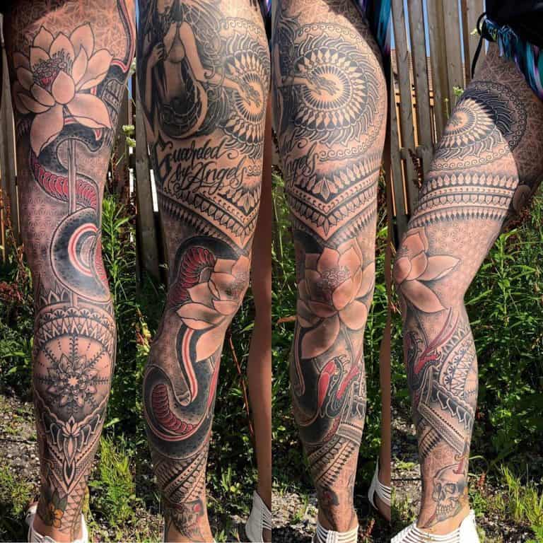 Top 85 Best Leg Sleeve Tattoo Ideas 2021 Inspiration Guide In 2021 Leg Sleeve Tattoo