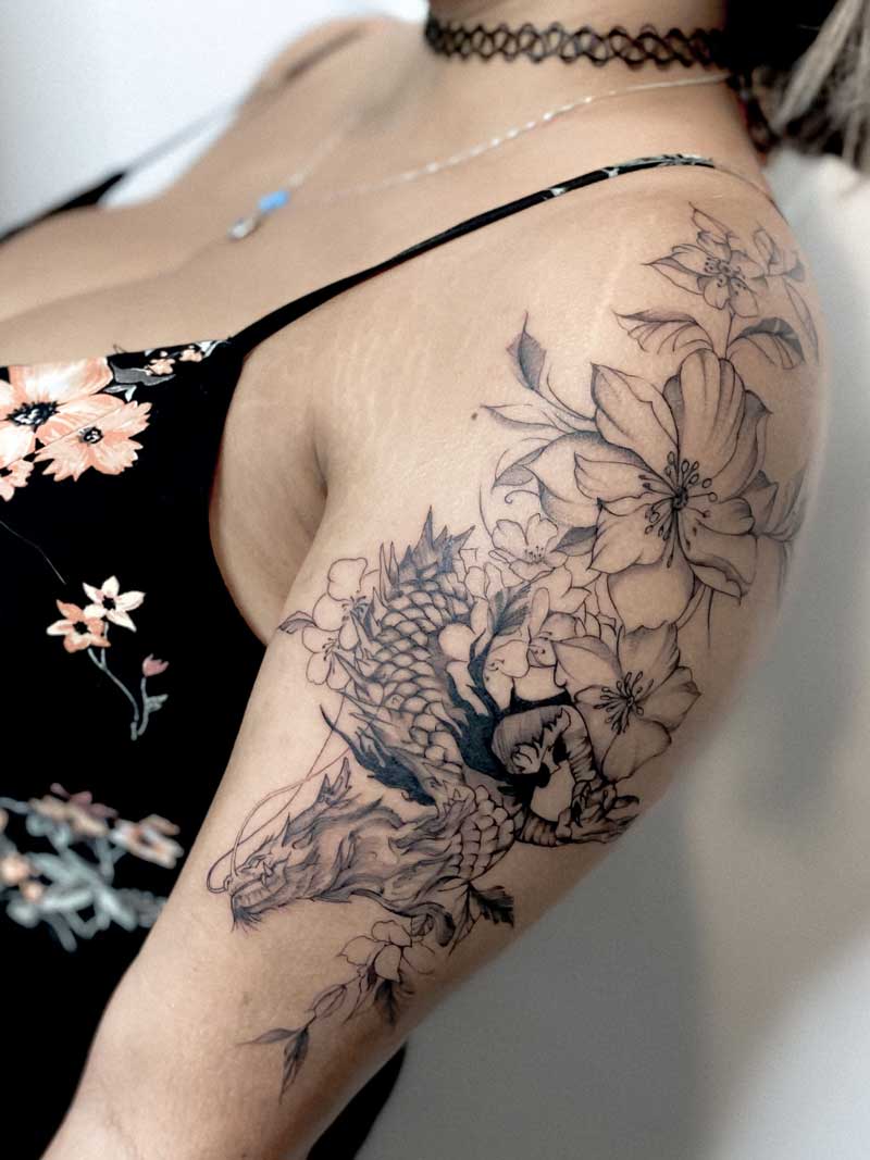 Top 98 Tatuajes Para Mujer En El Hombro Abzlocal Mx