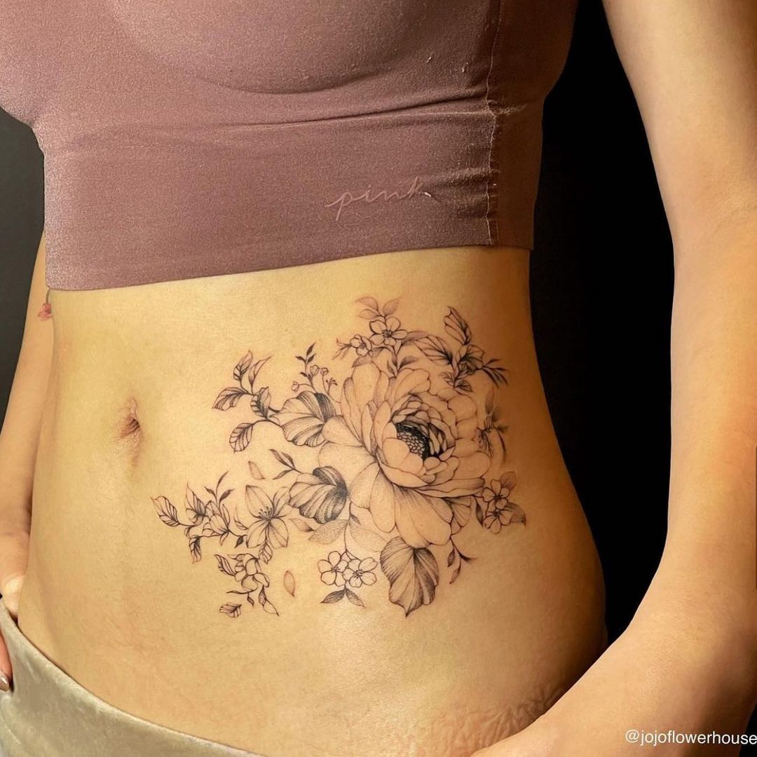 Top More Than 78 Ideas For Stomach Tattoos In Coedo Com Vn