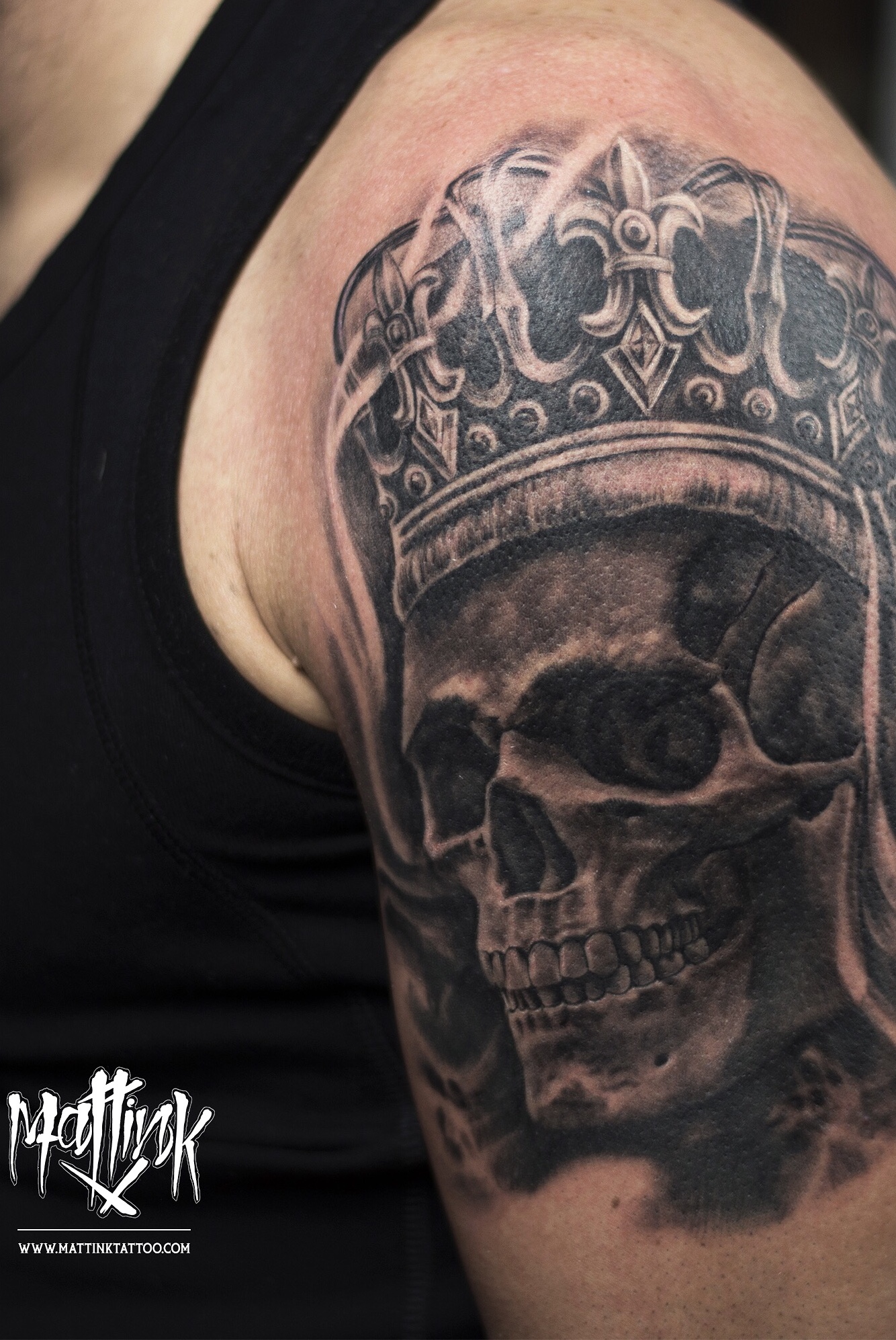 Top More Than 80 Skull Tattoo With Crown In Cdgdbentre