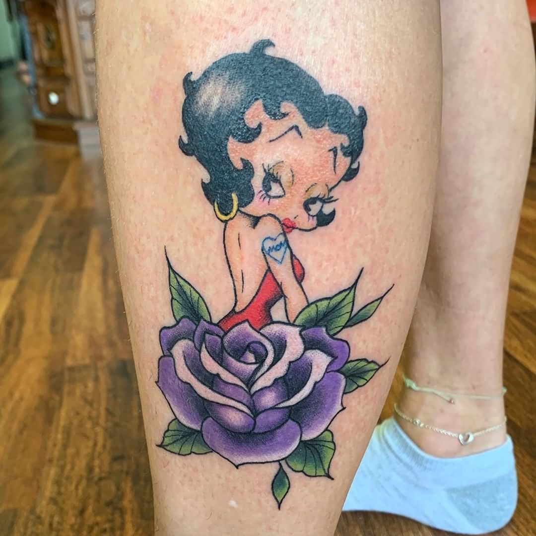 Traditional Betty Boop Tattoo