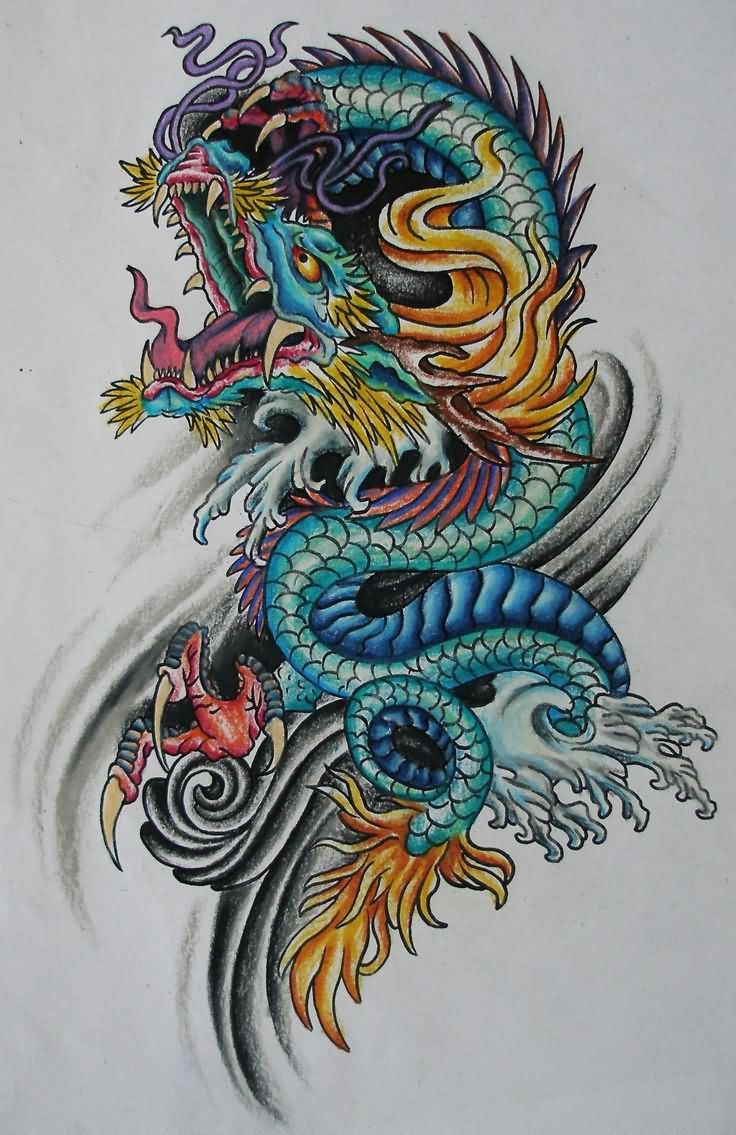 Traditional Chinese Dragon Tattoo Design Chinese Character Translate