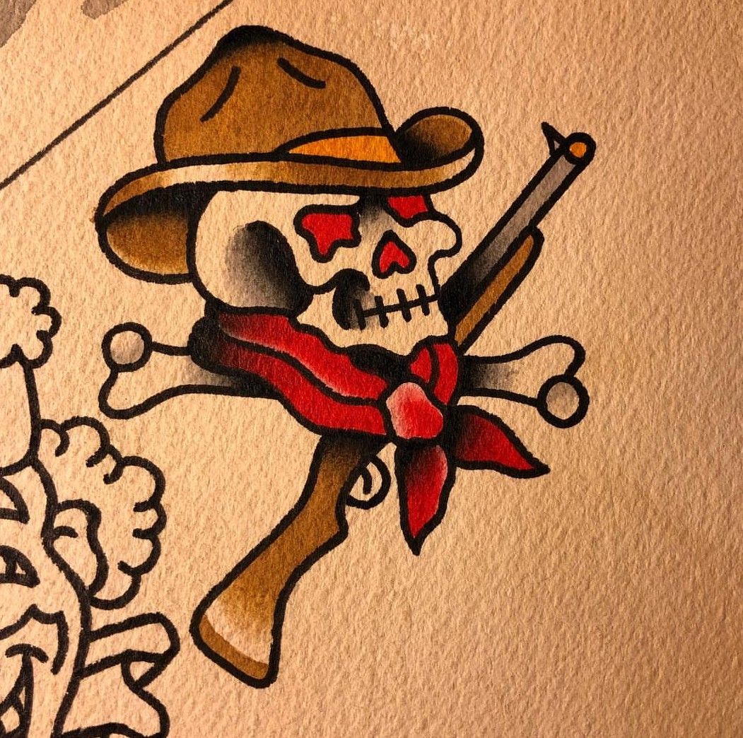 5 Must-Know Facts About Cowboy Skull Tattoos