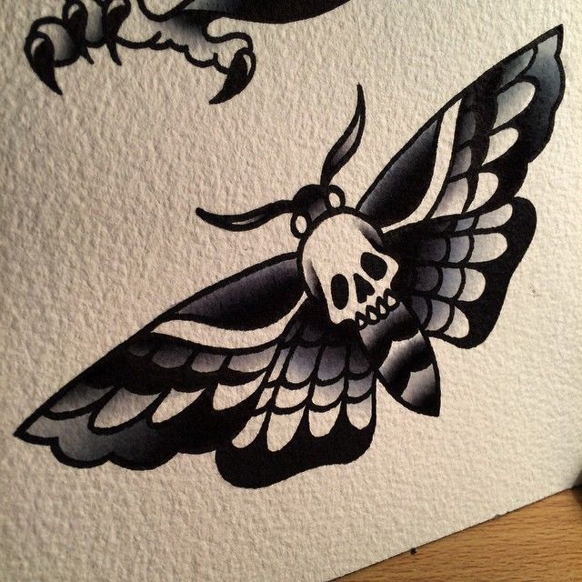 Traditional Death Moth Tattoo: Meaning and Styles Unveiled