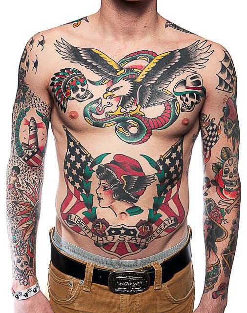 Traditional Tattoo Designs For Men