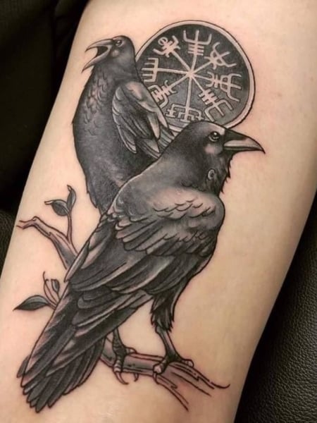 5 Timeless Designs for Viking Raven Tattoos