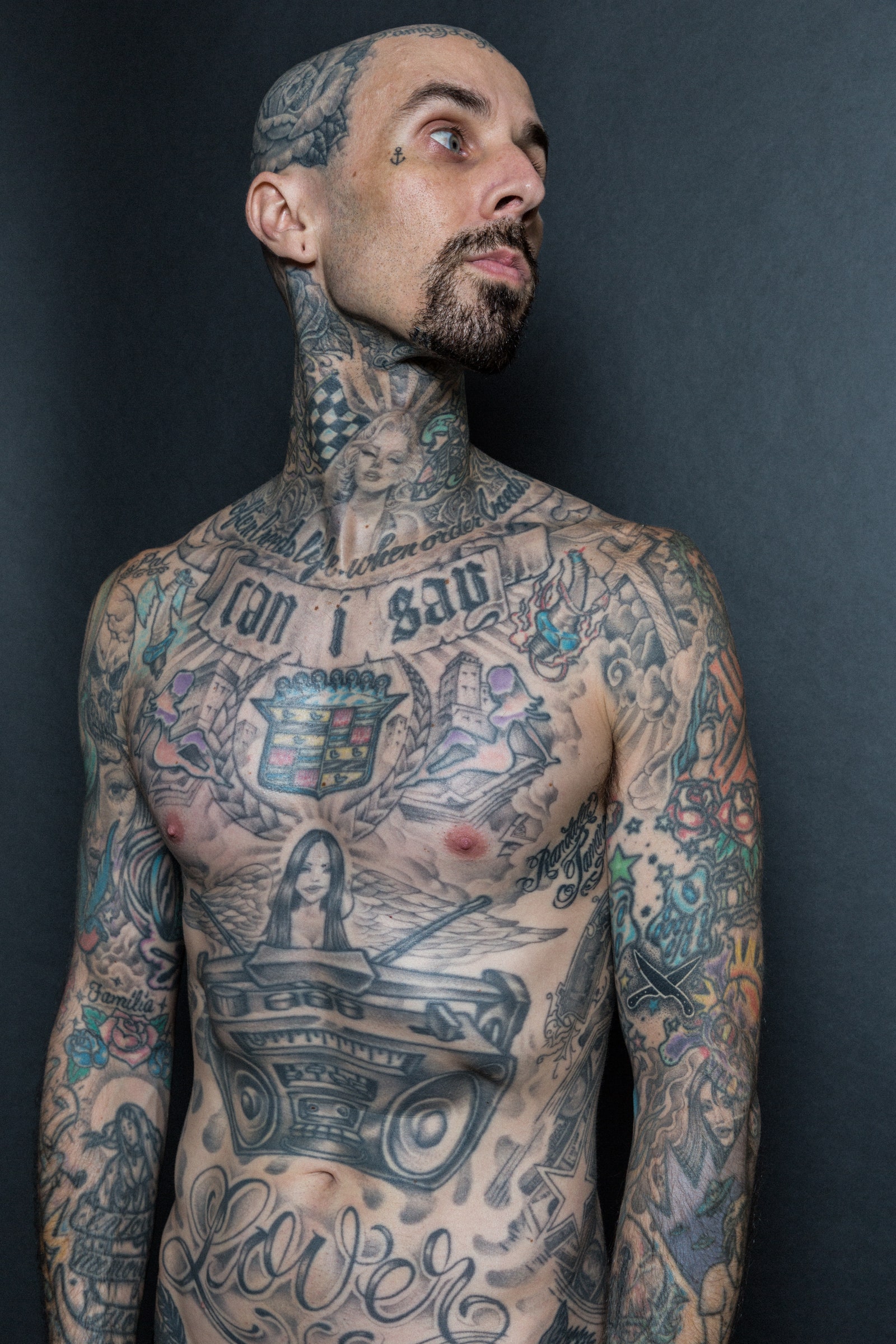 Travis Barker Talks Tattoos And Pain Gq