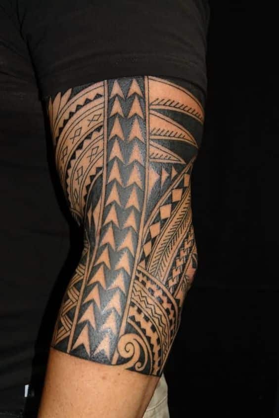 Tribal Elbow Tattoos