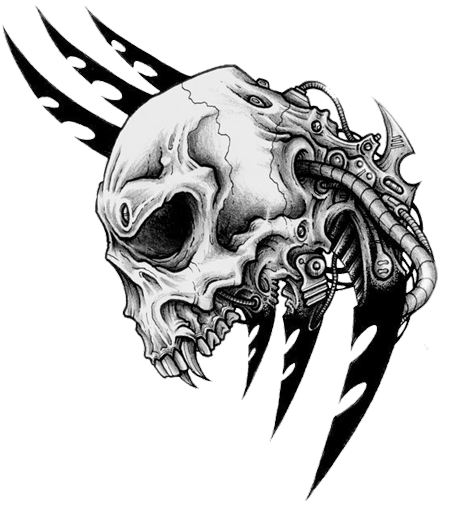 Tribal Skull Tattoos Png Transparent Tribal Skull Tattoos Png Images