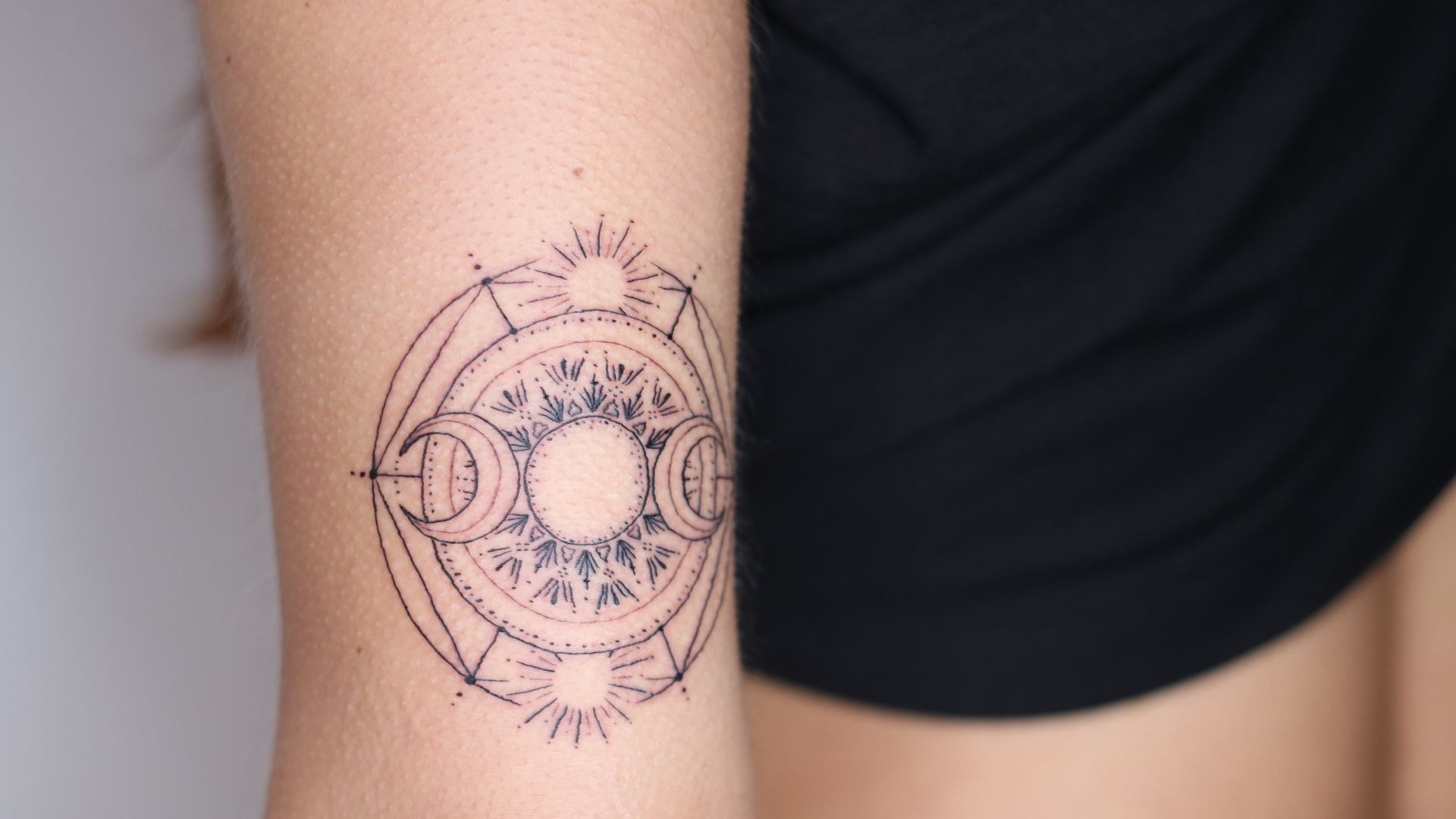 Triple Goddess Tattoo