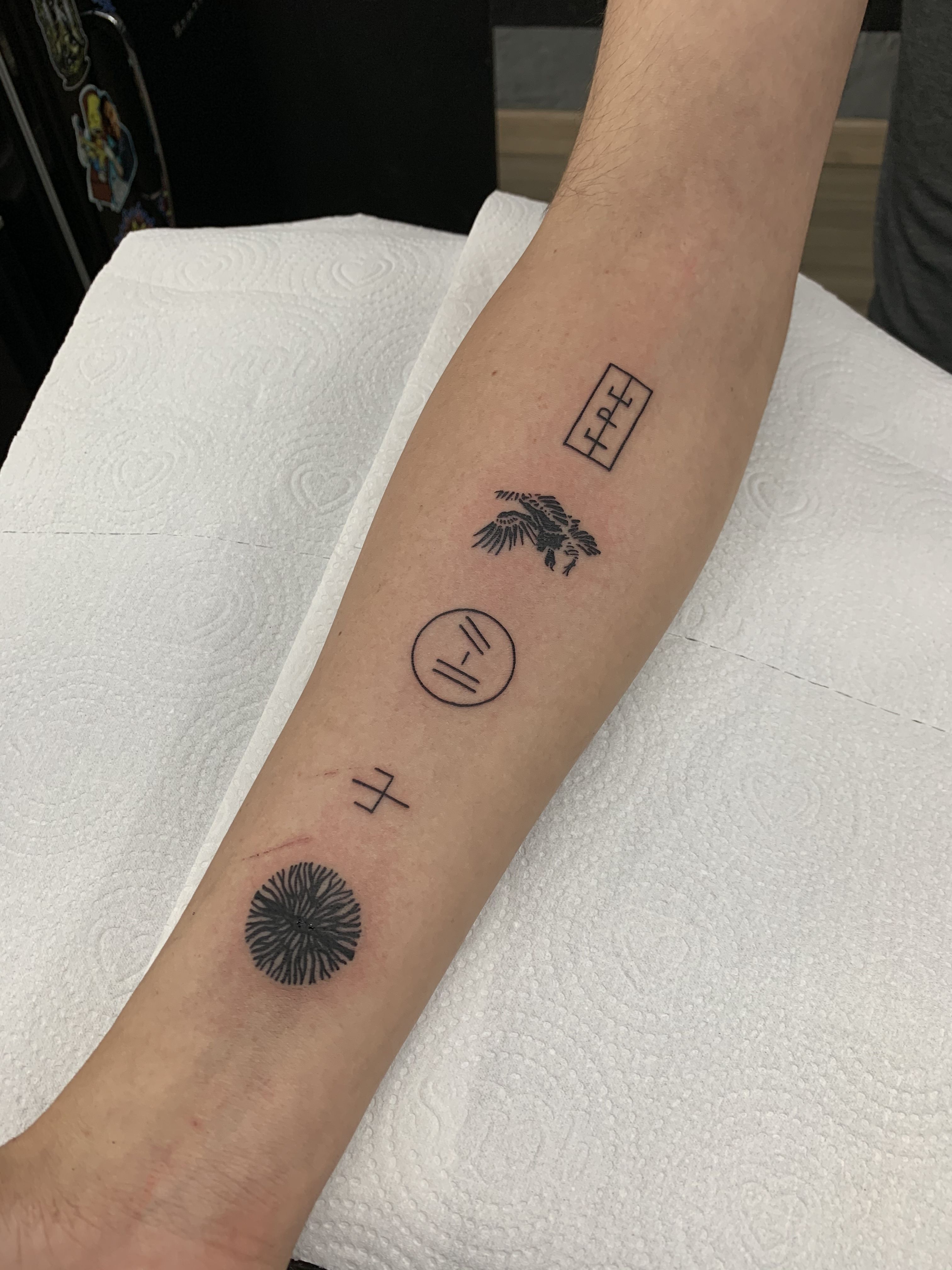 Twenty One Pilots Trees Tattoo Not Mine But Love The Idea Of It