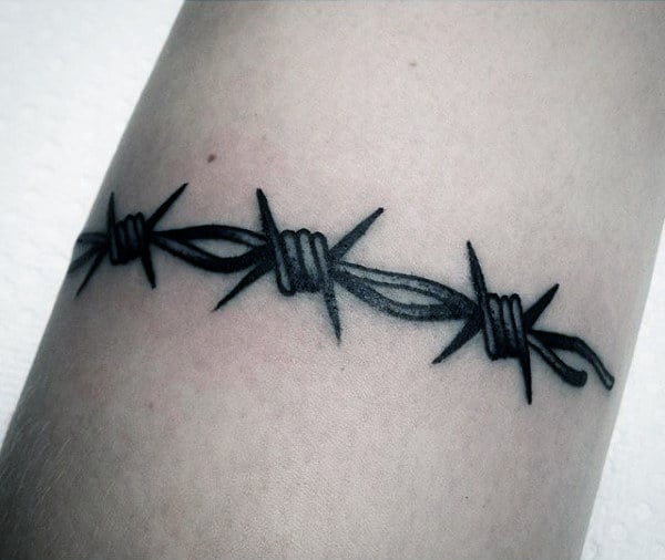 Unleash The Edge Discover 80 Barbed Wire Tattoo Designs With A Twist