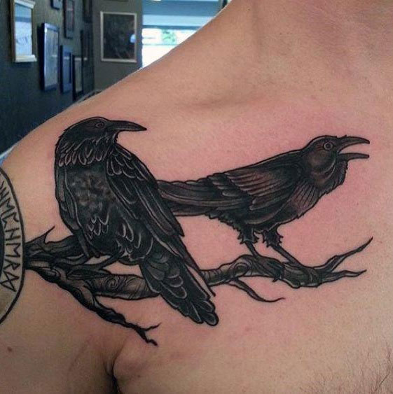 Unveiling The Mystery What Does Odin S Raven Tattoo Mean