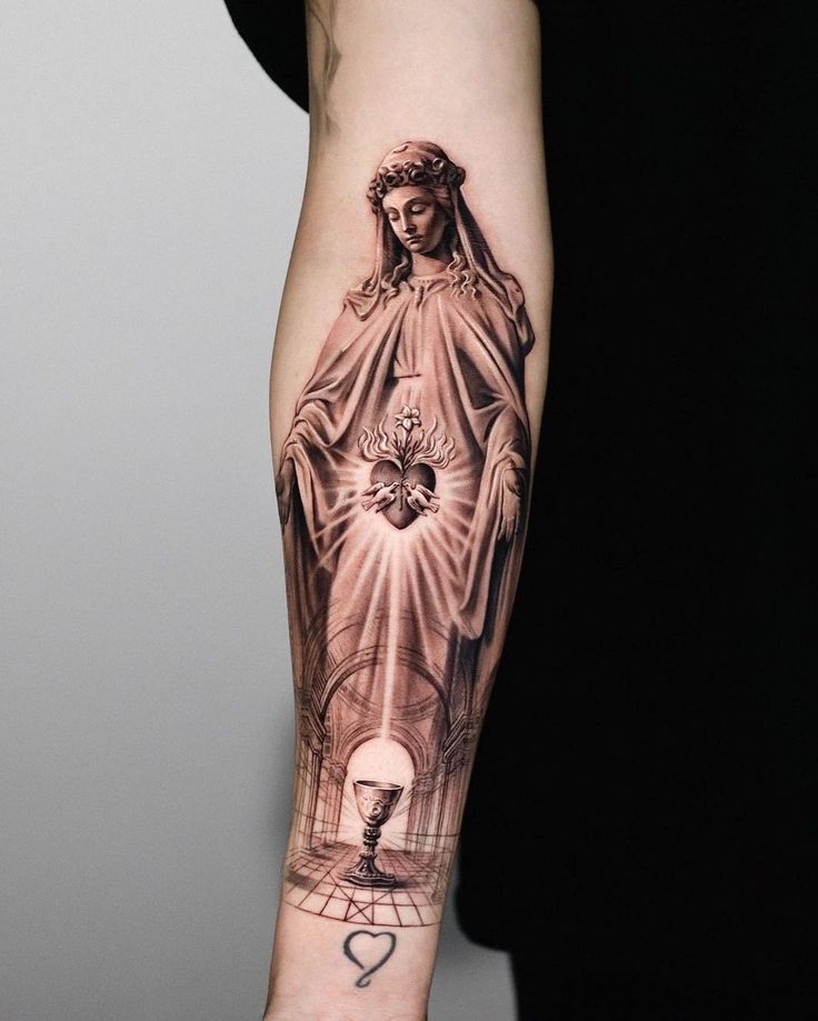 Unveiling The Sacred Unique Virgin Mary Tattoo Designs You Ve Never