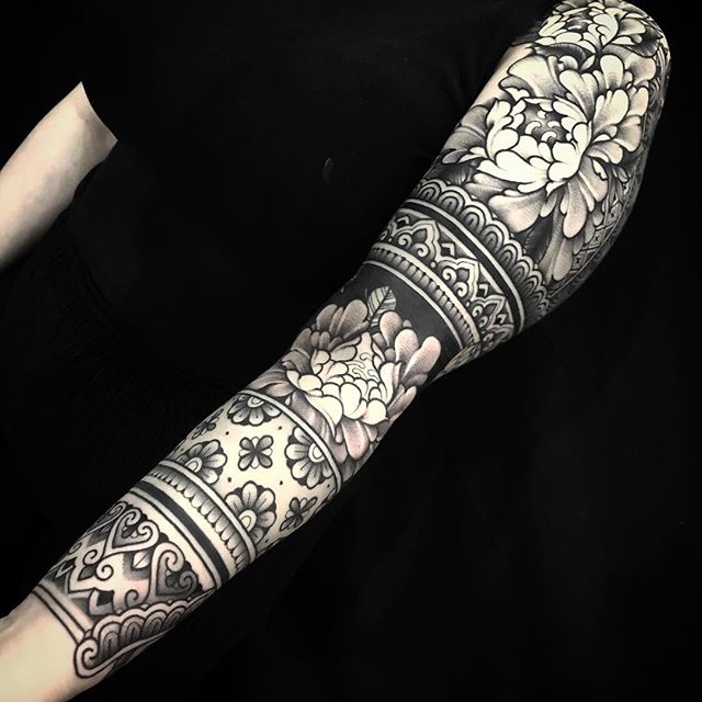 Update 70 Geometric Filler Tattoos Latest In Cdgdbentre