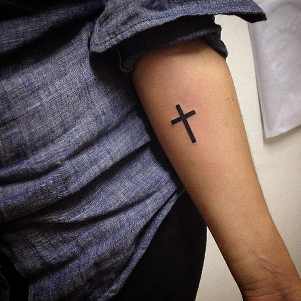 Update 76 Jesus On The Cross Arm Tattoo Super Hot In Cdgdbentre