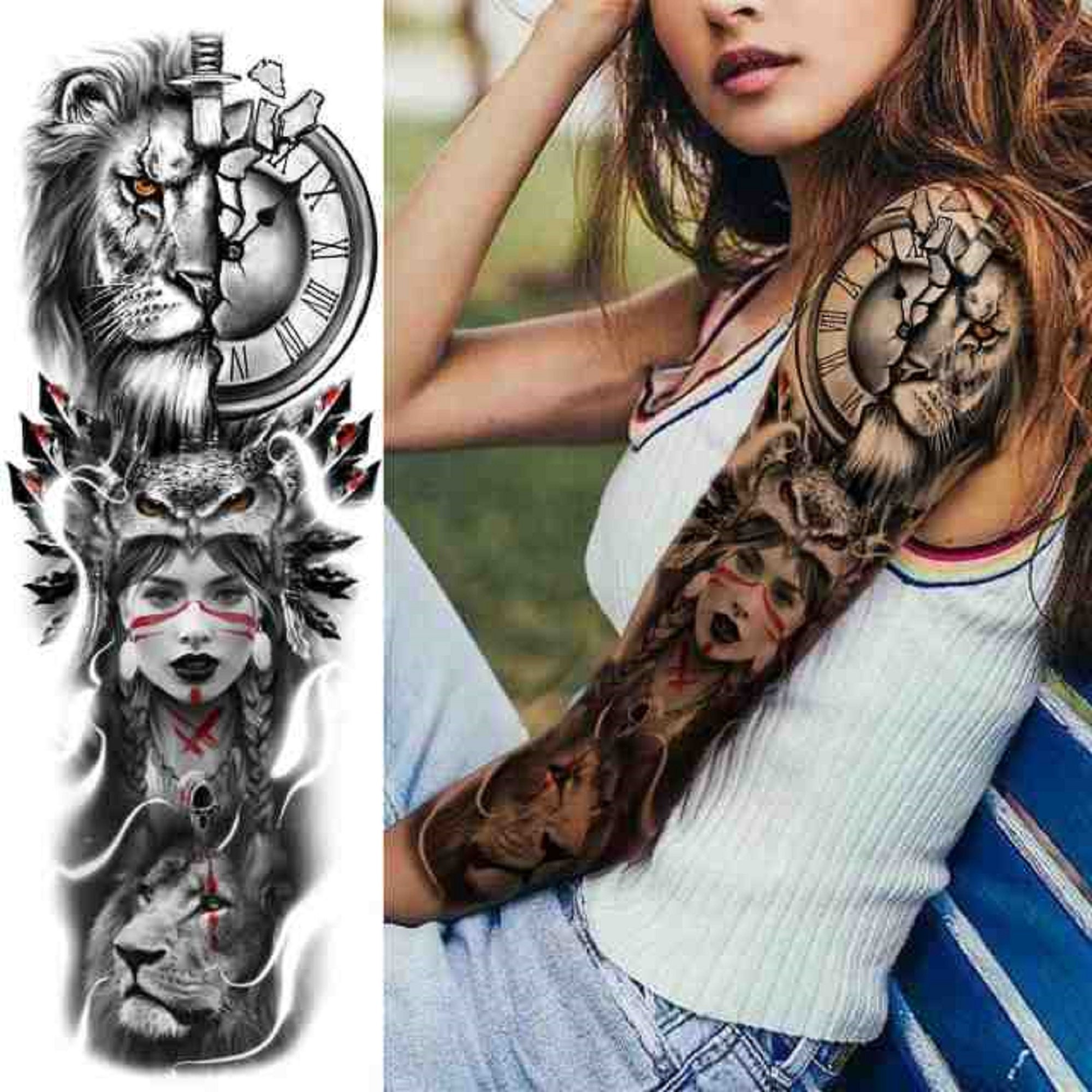 Update 85 Lion Tattoos For Women Super Hot In Cdgdbentre