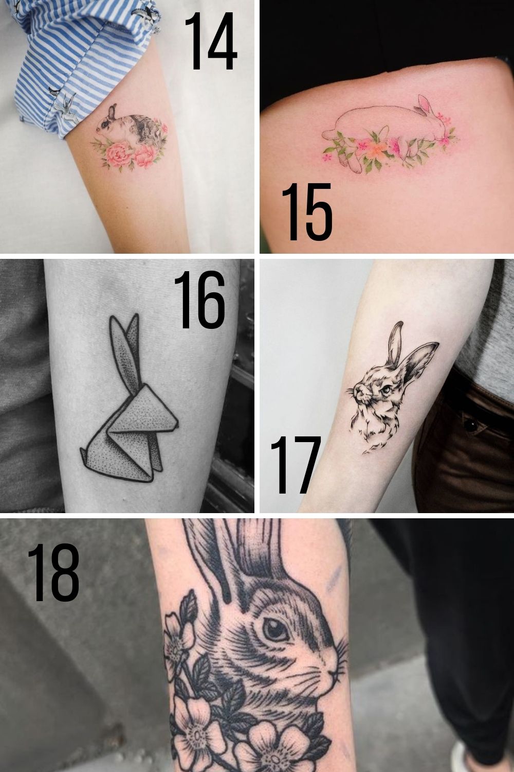 Update More Than 78 Bunny Tattoo Men In Cdgdbentre