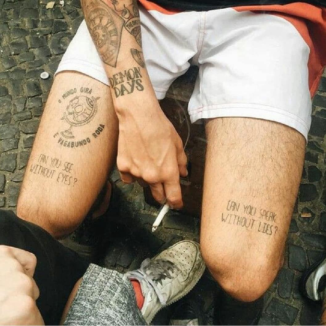 Upper Leg Tattoos Small Thigh Tattoos Thigh Tattoo Men Cool Small Tattoos Tattoo Small