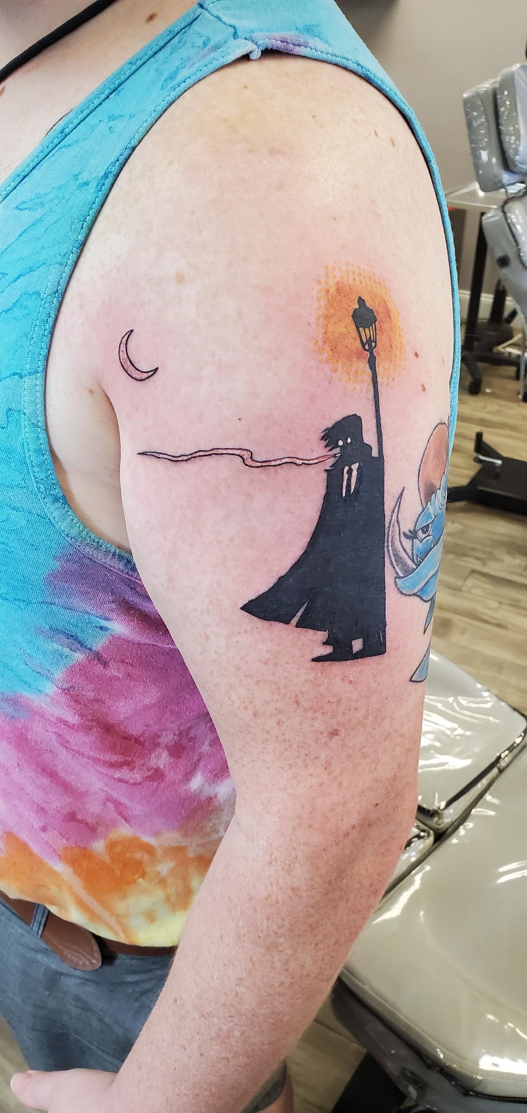 Uv Ink Streetlight Manifesto Touch Up By Ben At Killer Ink In Buford