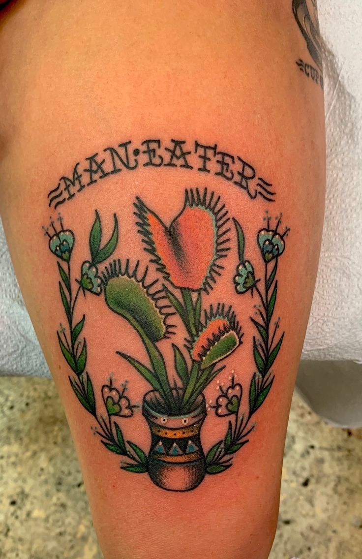 Venus Fly Trap By Scott Olive Tattoo Inspiration Worlds Best Tattoos