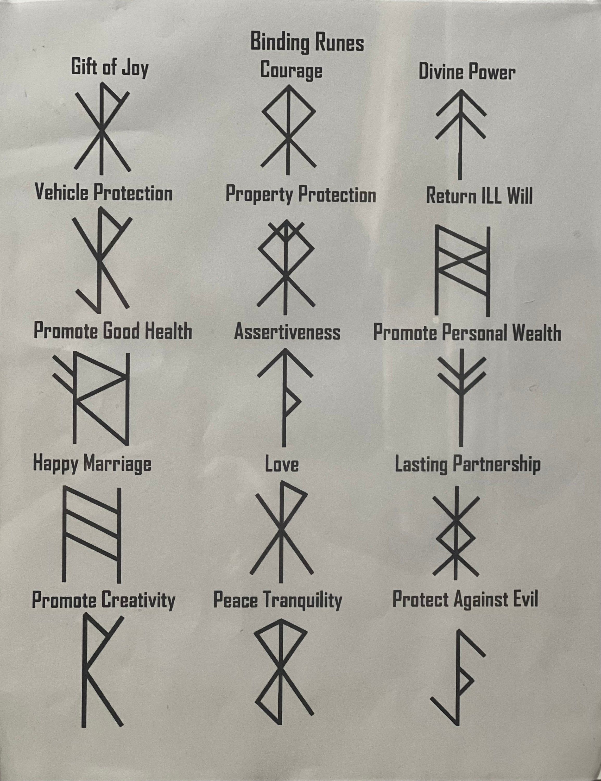 Viking Bind Runes Tattoo: Unleash Your Inner Norse Spirit