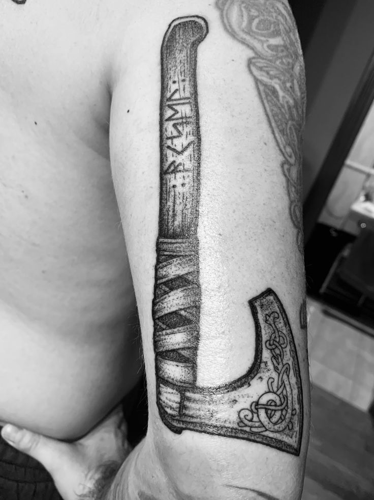 Viking Axe Tattoo: Meaning and Design Ideas