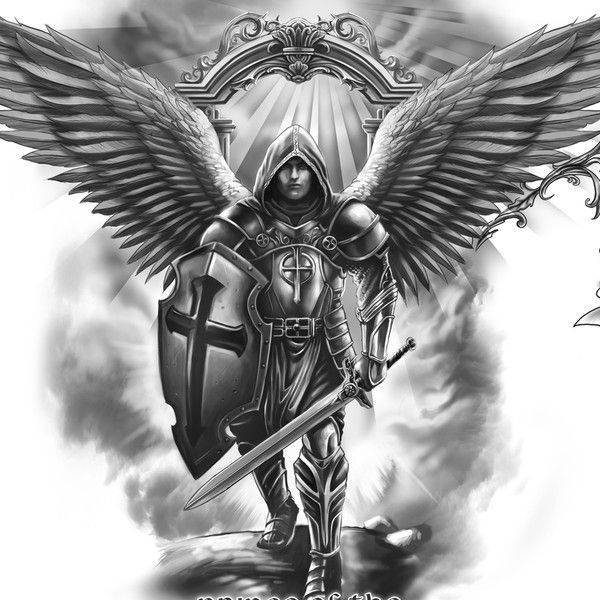 Warrior Archangel Michael Tattoo Ideas for Ultimate Protection