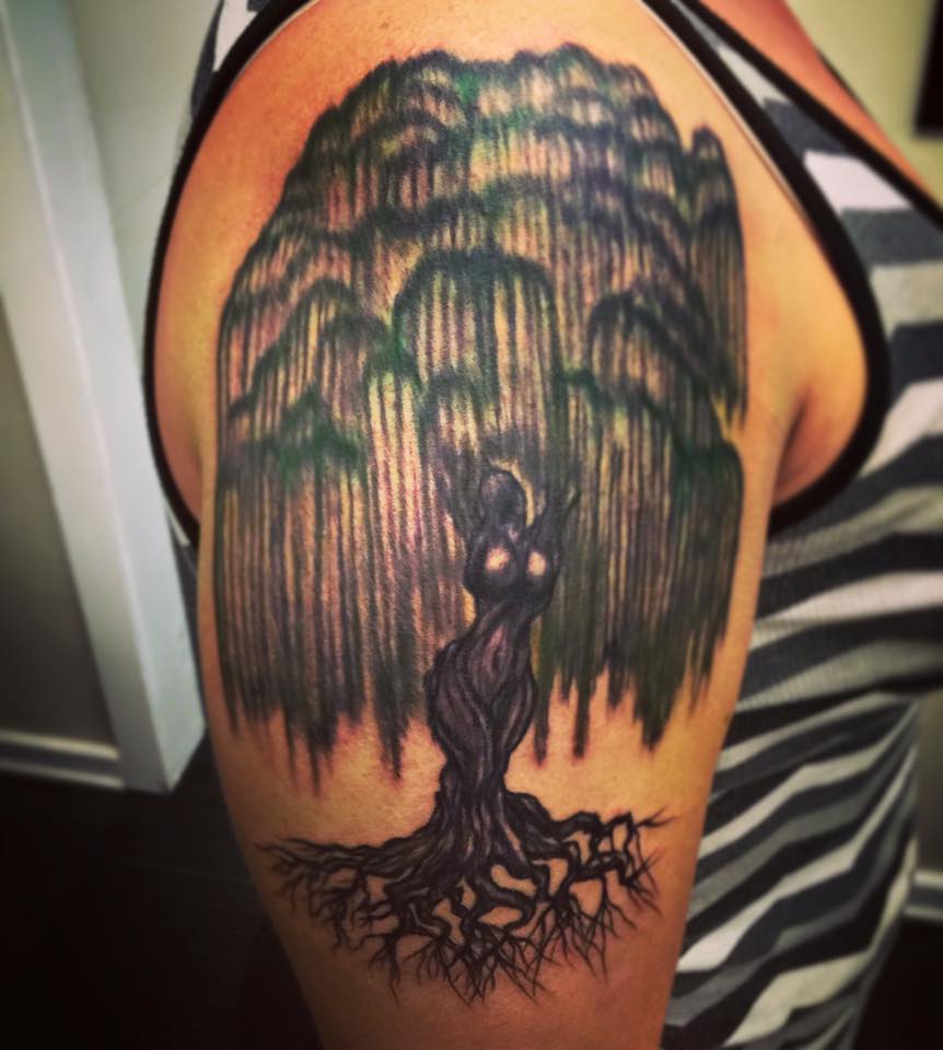 7 Stunning Weeping Willow Tattoo Designs and Meanings